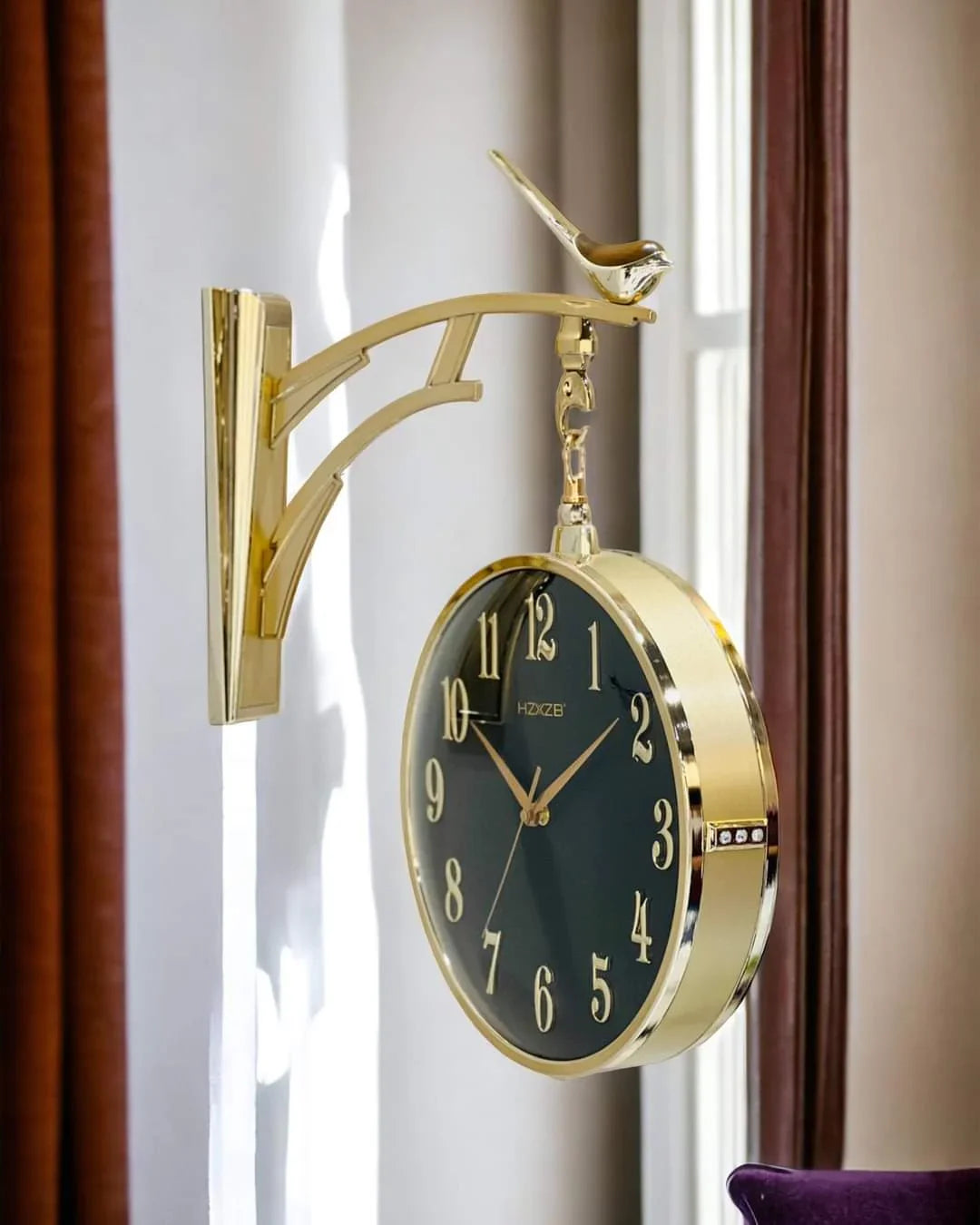 WALL HANGING DUAL FACE CLOCK STYLE 43