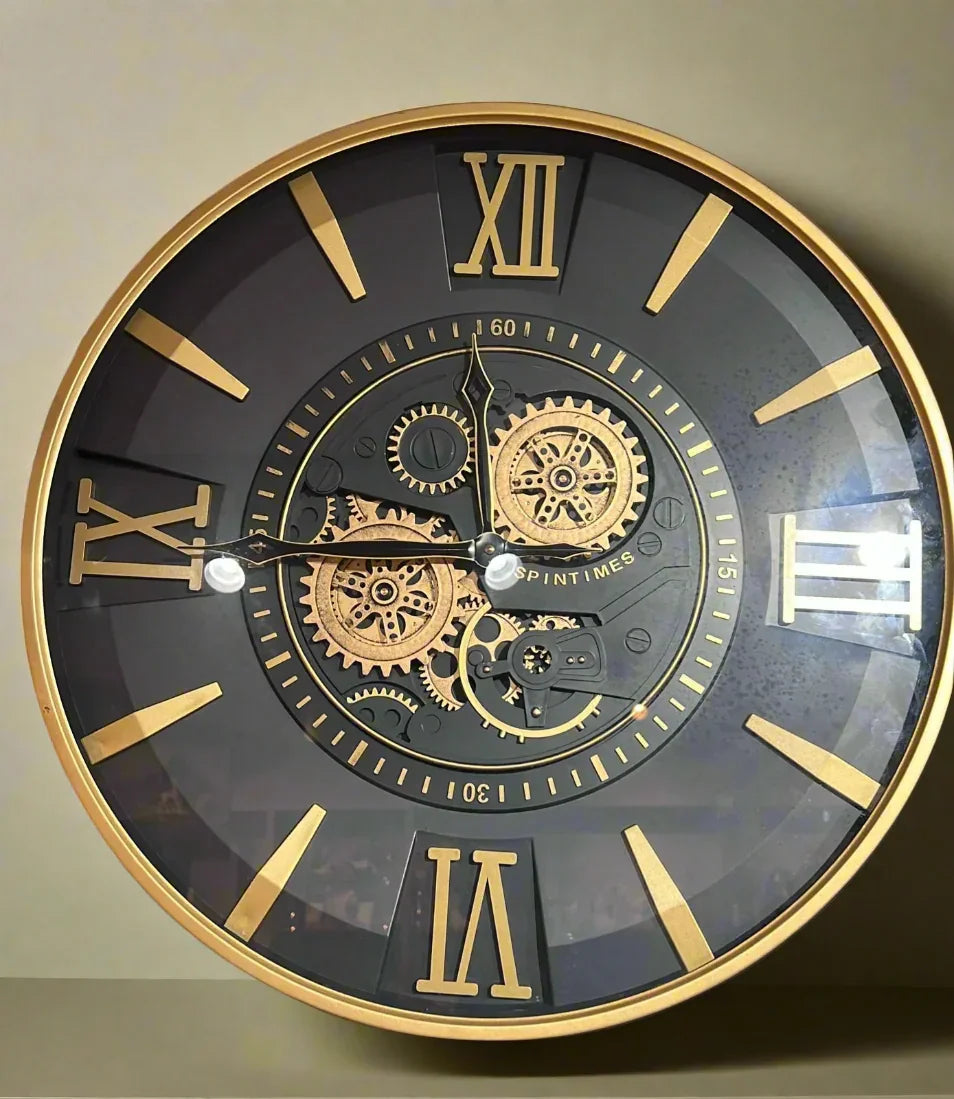 Royal Metal Gear Mechanical Clock Style 71