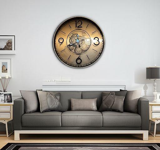 Royal Metal Gear Mechanical Clock Style 76