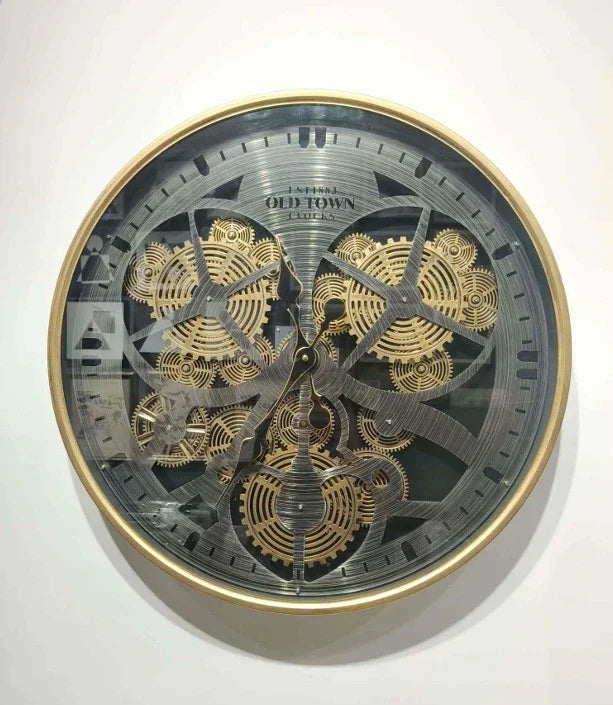 Royal Metal Gear Mechanical Clock Style 77