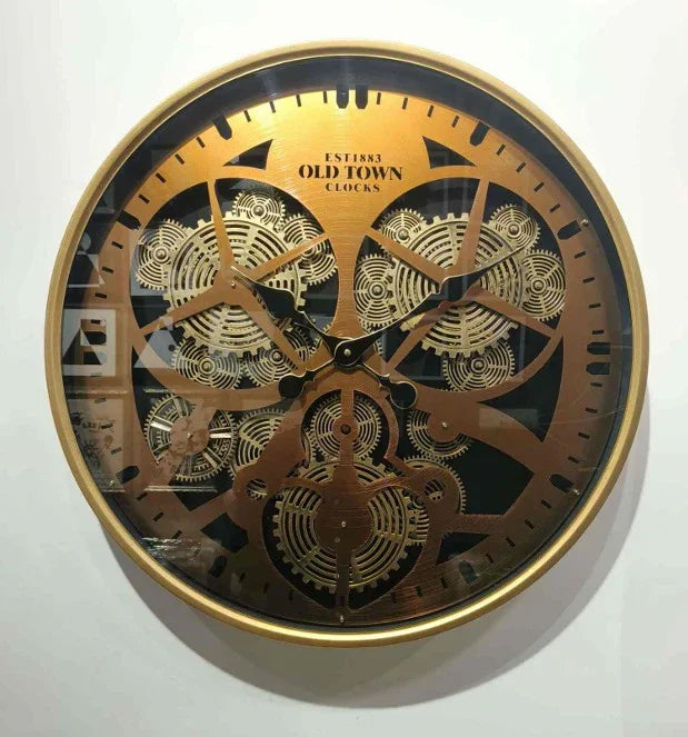 Royal Metal Gear Mechanical Clock Style 78