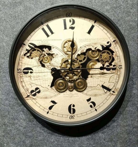 Royal Metal Gear Mechanical Clock Style 84