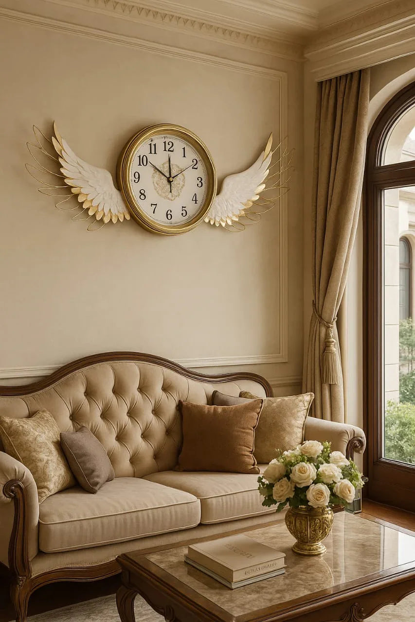 Metal Wall Clock Style 49