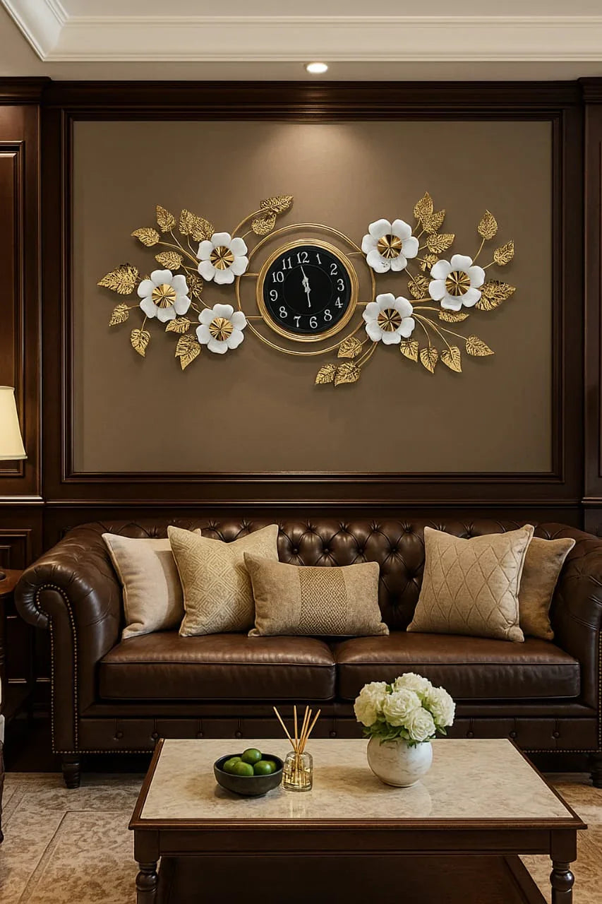 Metal Wall Clock Style 51