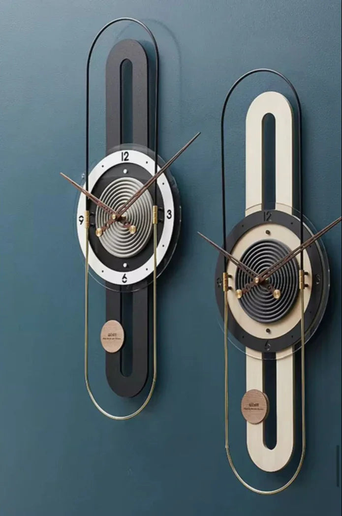 LUXURIOUS CLOCK - MODERN VERTICAL PATTERN STYLE 16