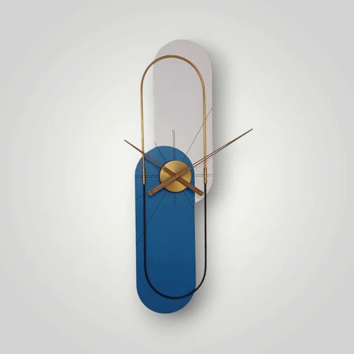 LUXURIOUS CLOCK - MODERN VERTICAL PATTERN STYLE 13