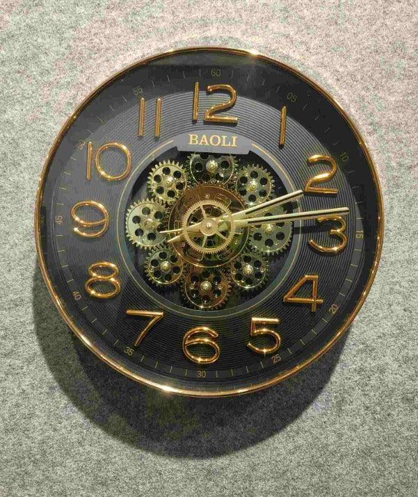 Luxury Metal Gear Clock Style 7