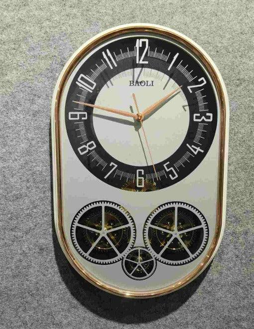 Luxury Metal Gear Clock Style 6