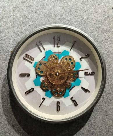 Luxury Metal Gear Clock Style 8