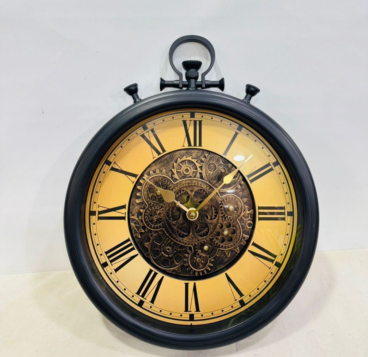 Luxury Metal Gear Clock Style 10