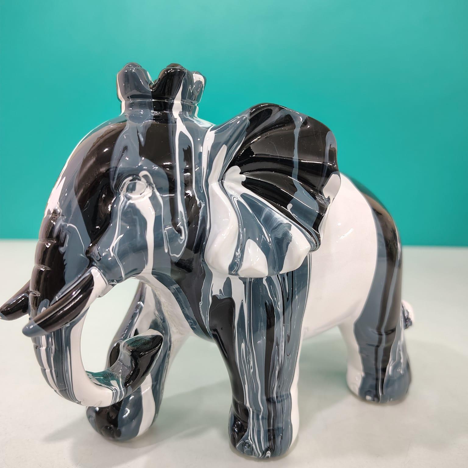 Abstract Elephant Set of 2