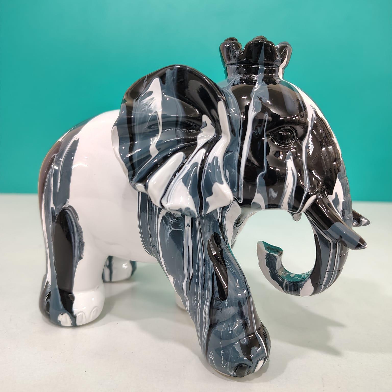 Abstract Elephant Set of 2