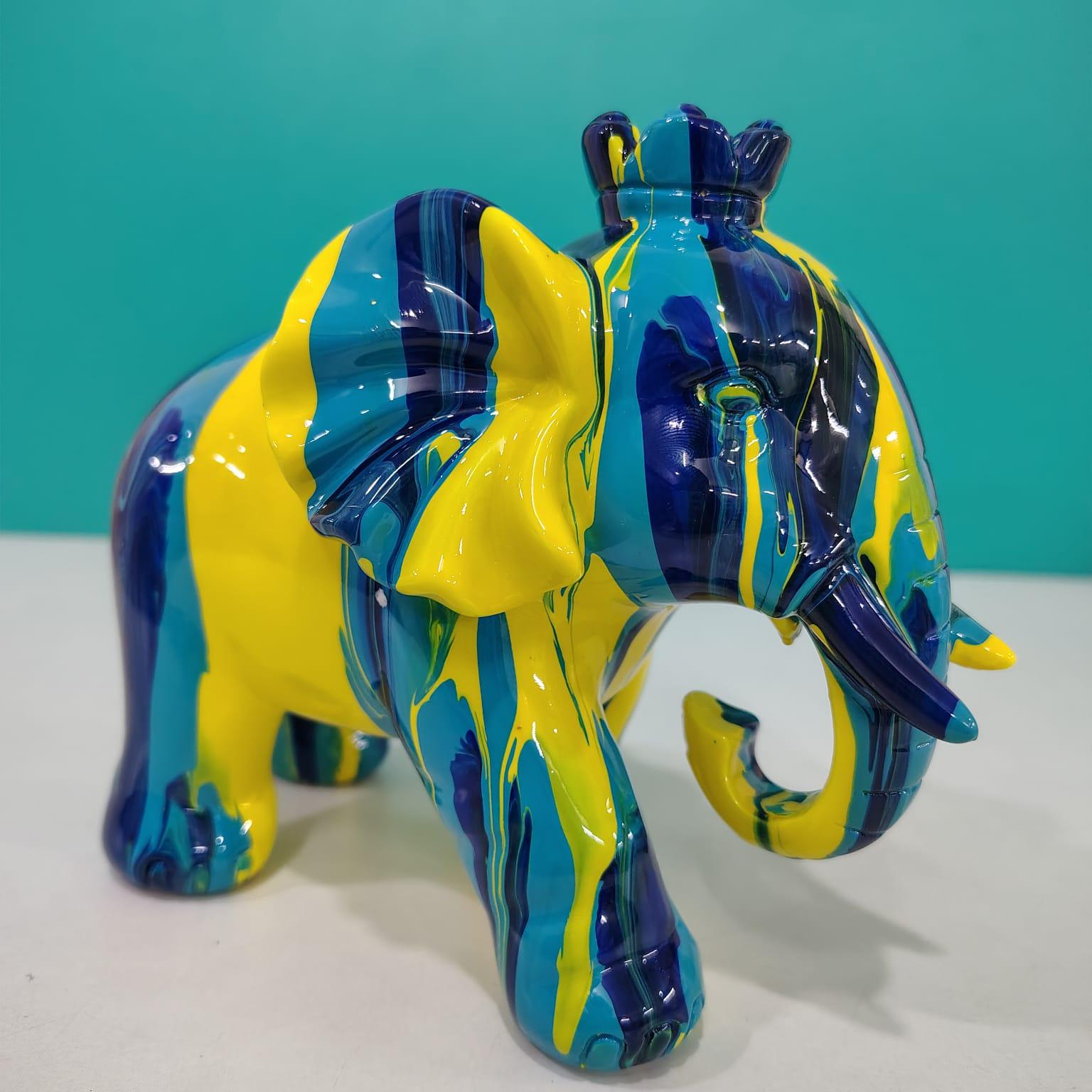 Abstract Elephant Set of 2