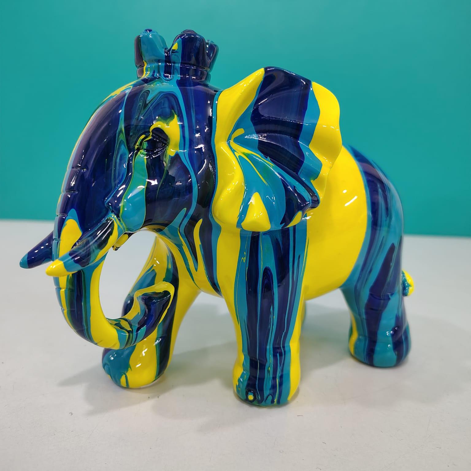 Abstract Elephant Set of 2