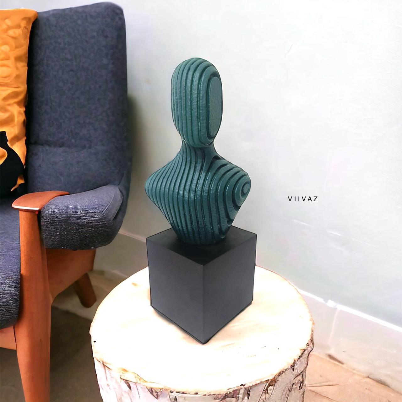Abstract Spiral Figurine