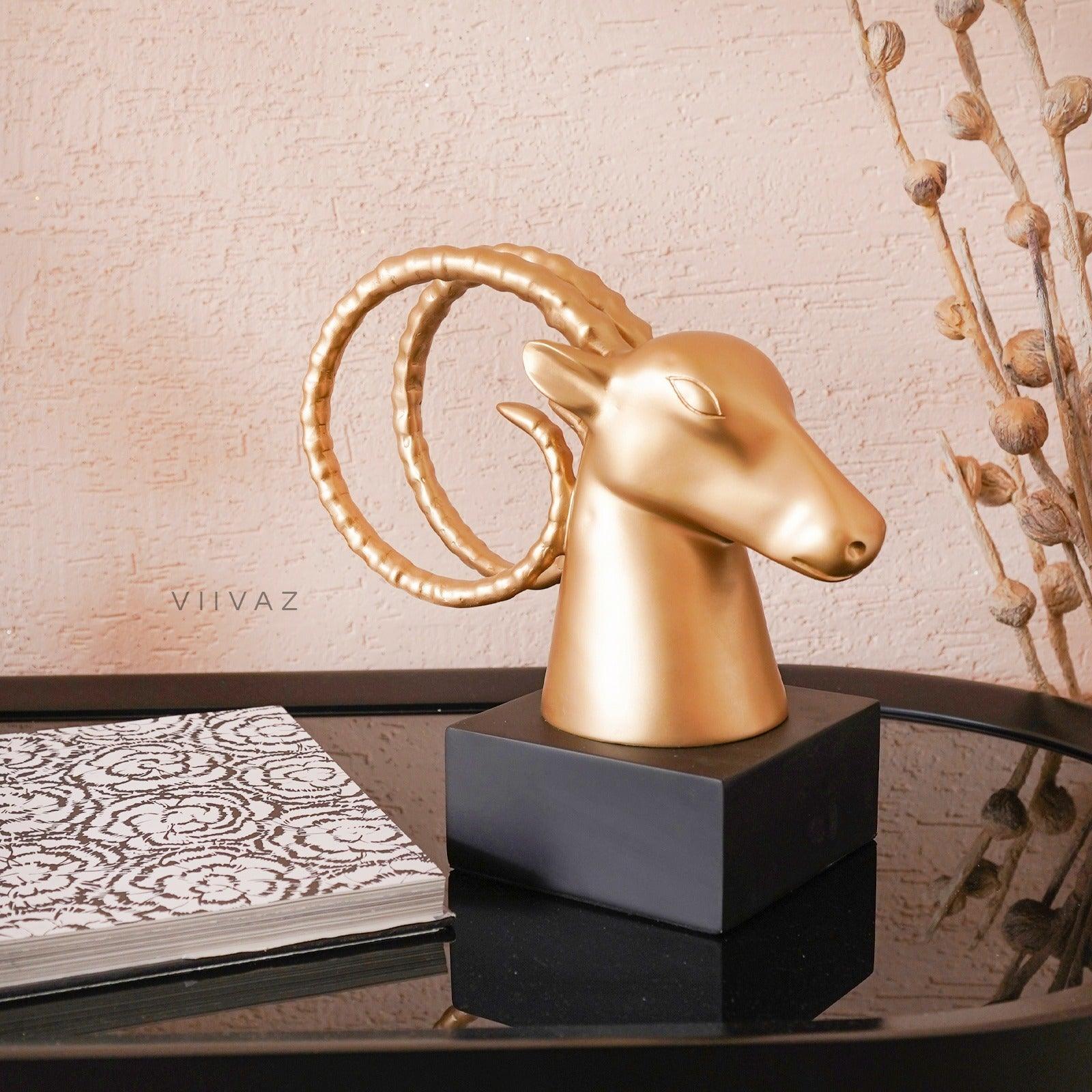 Abstract Stag Deer With Base