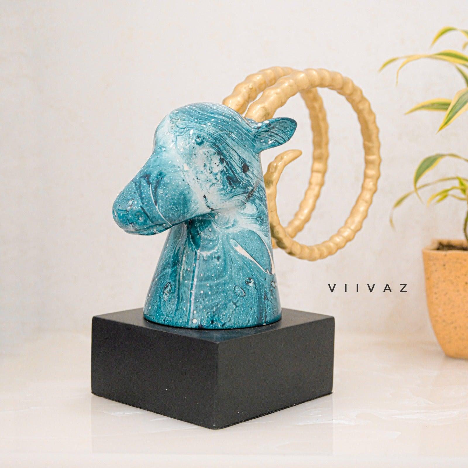 Abstract Stag Deer With Base