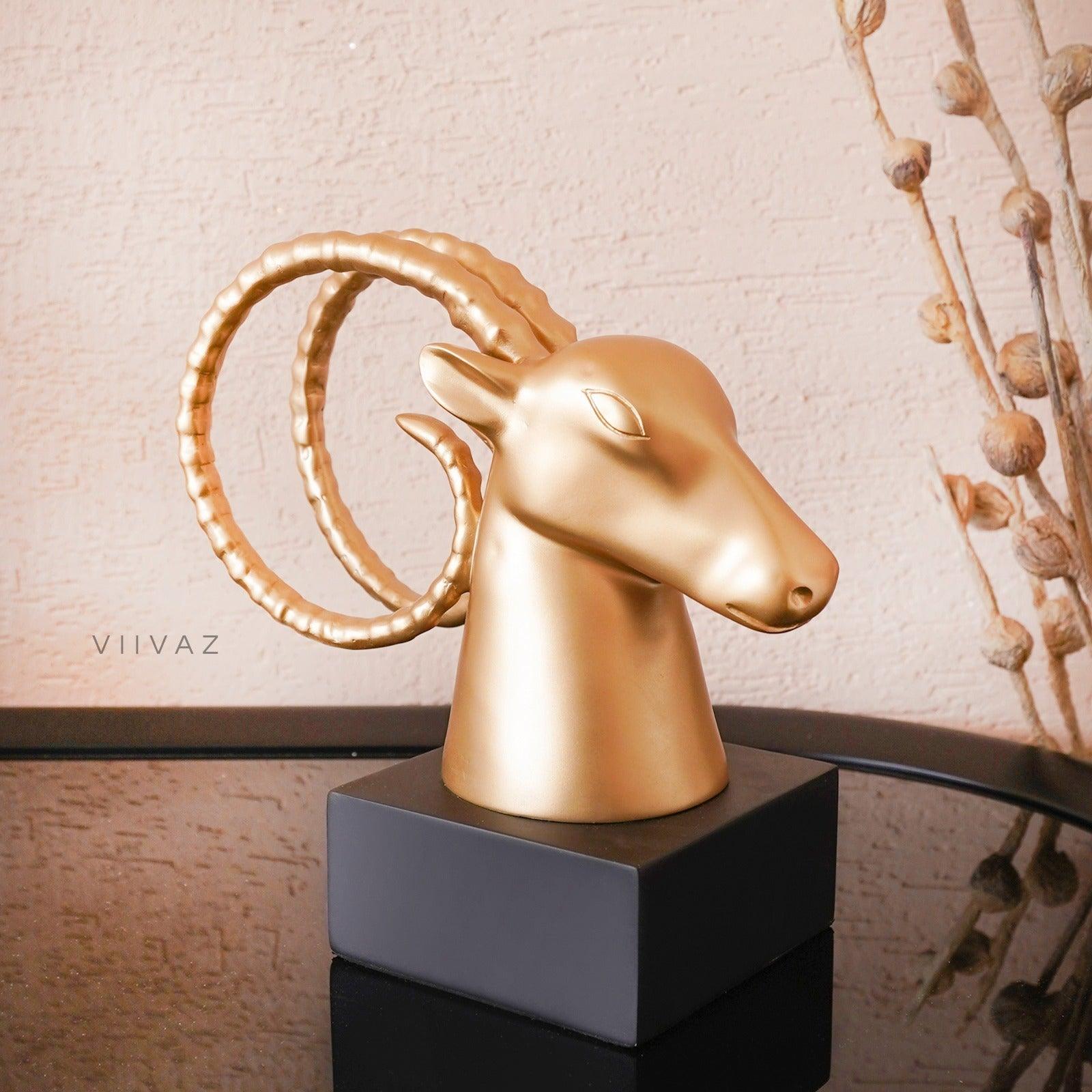 Abstract Stag Deer With Base