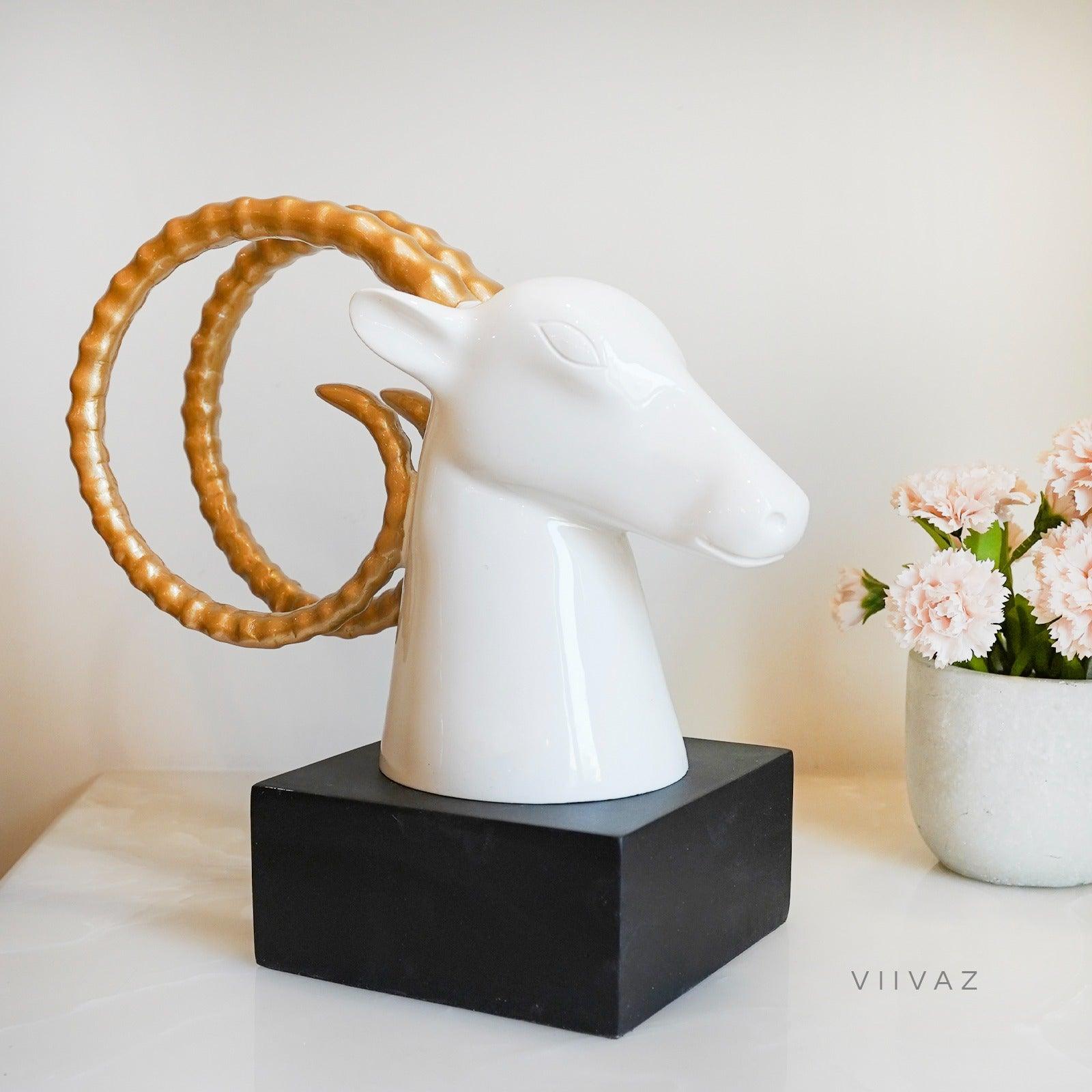 Abstract Stag Deer With Base