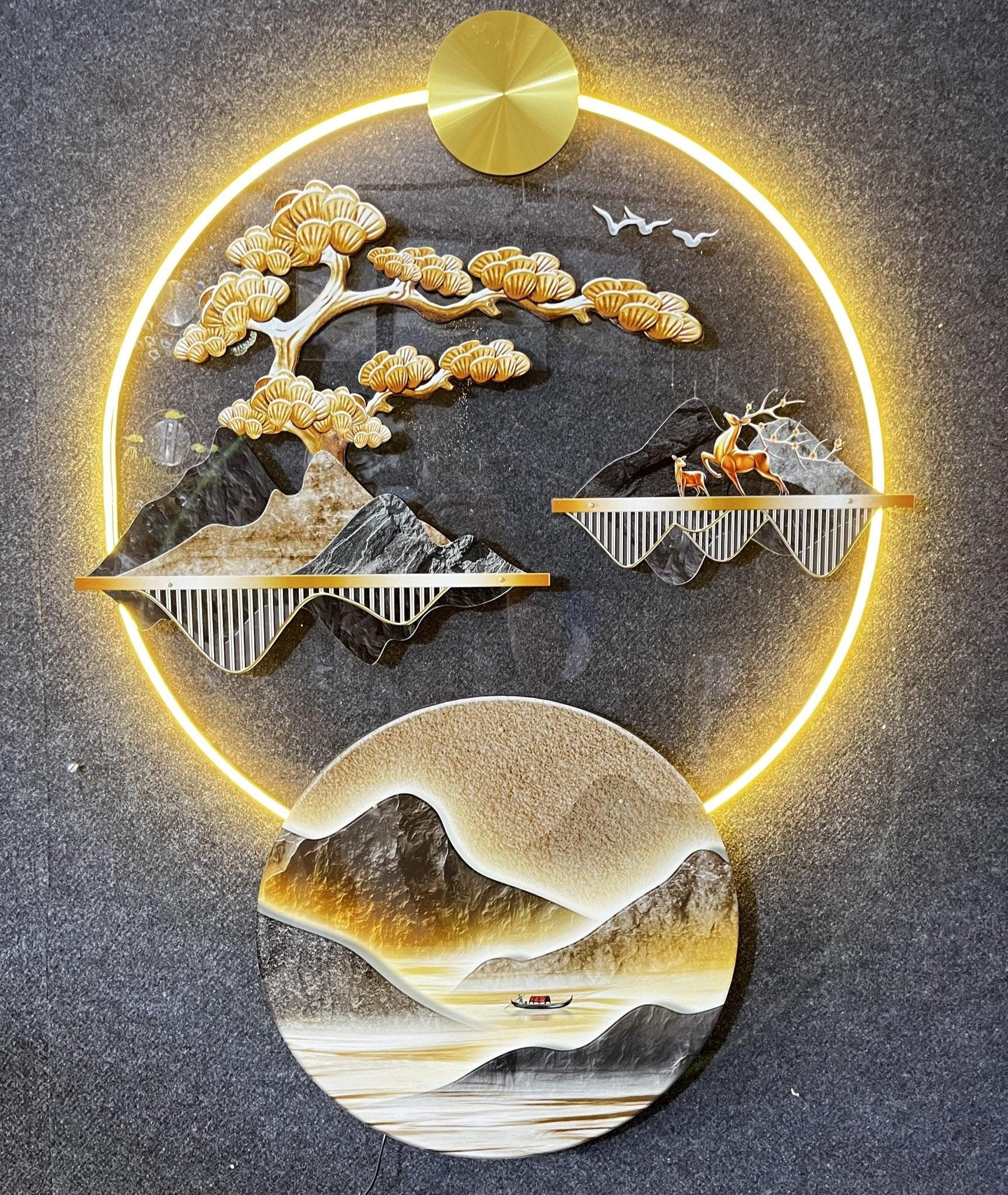 ACRYLIC WALL LED WALL ART STYLE 5