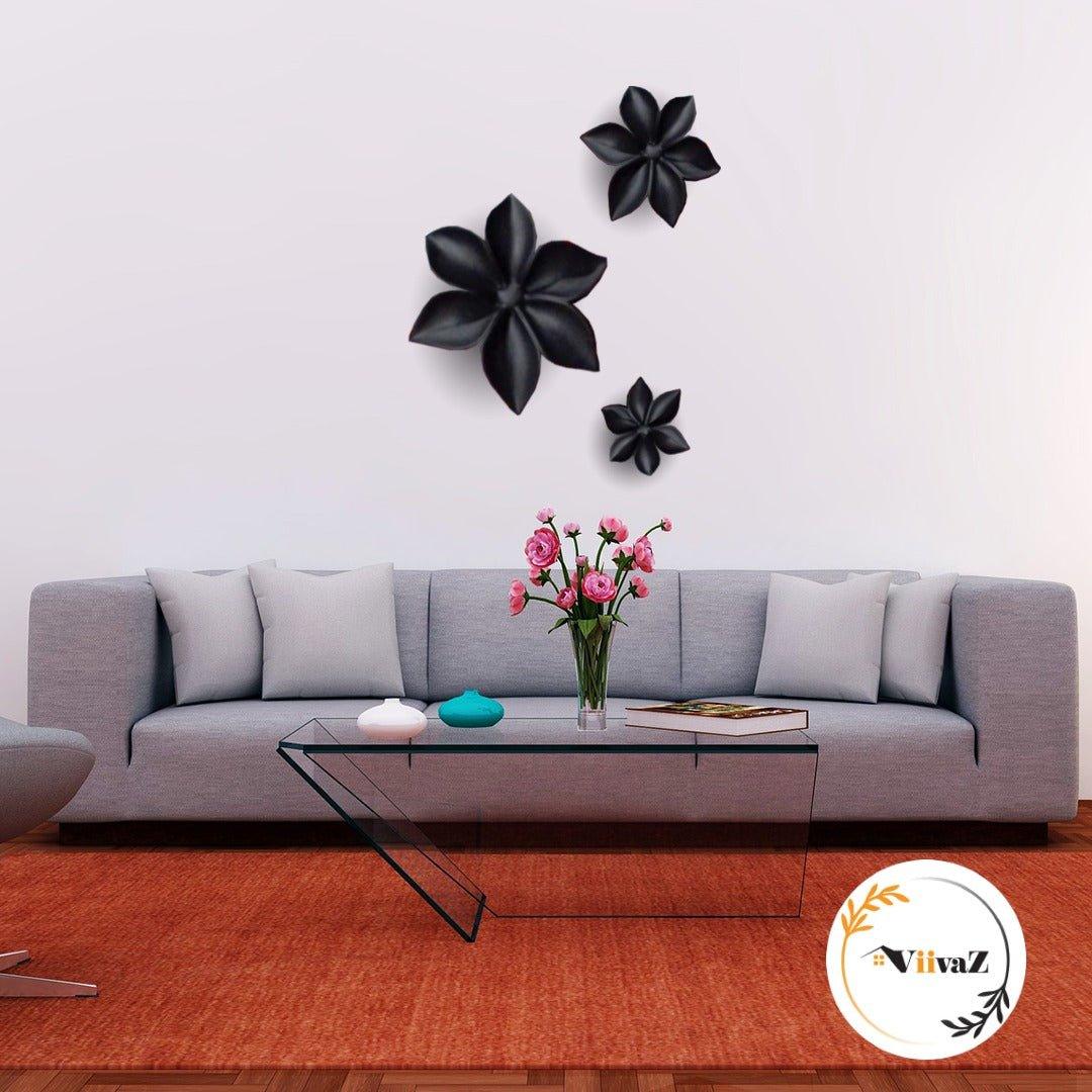 Artistic Lotus Wall Decor - Set of 3
