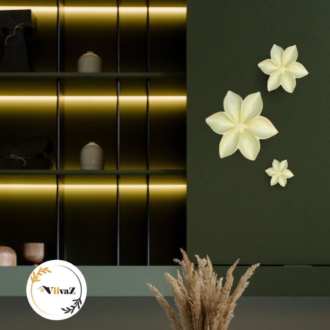 Artistic Lotus Wall Decor - Set of 3