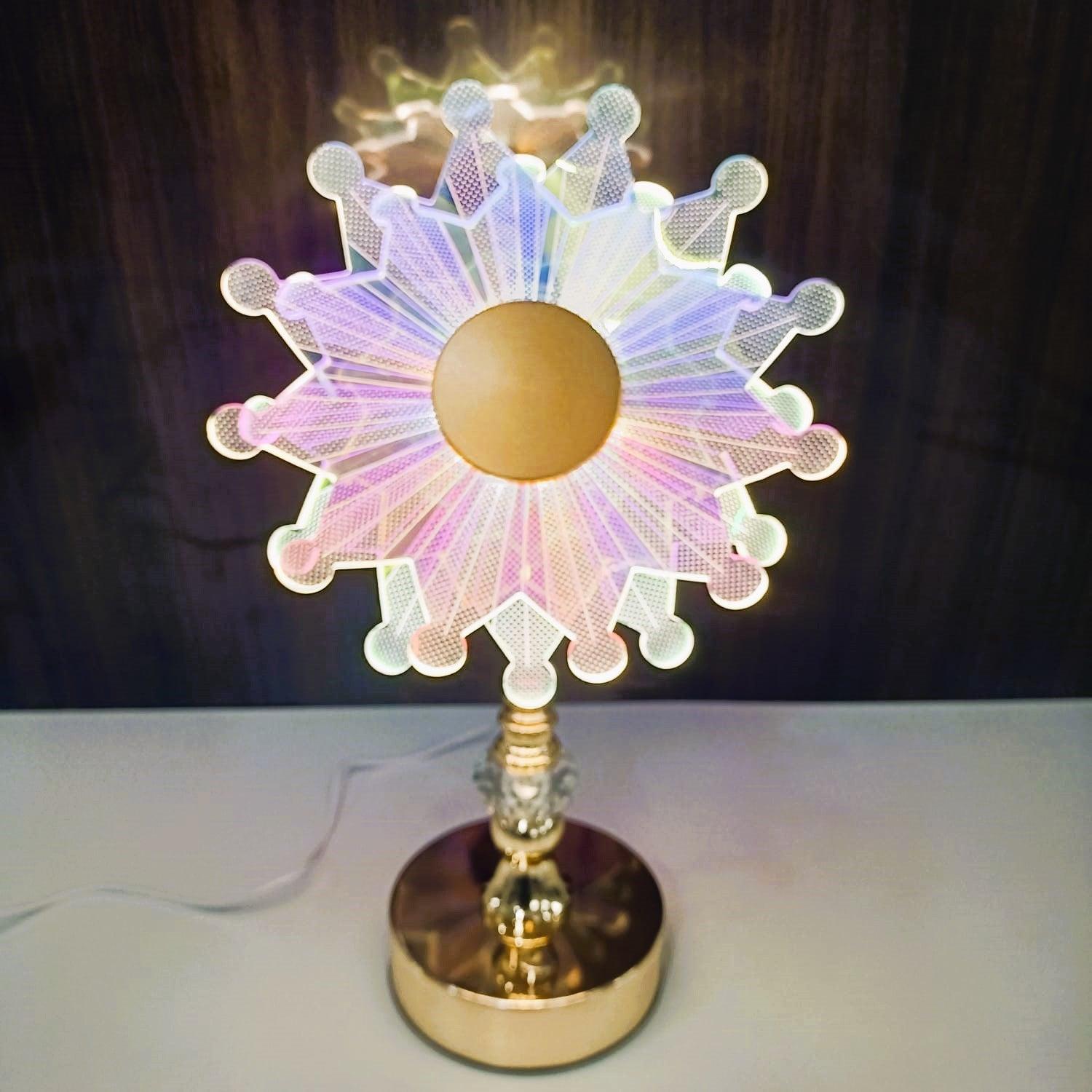 ARTISTIC SUNFLOWER HIGHLIGHTING LAMP