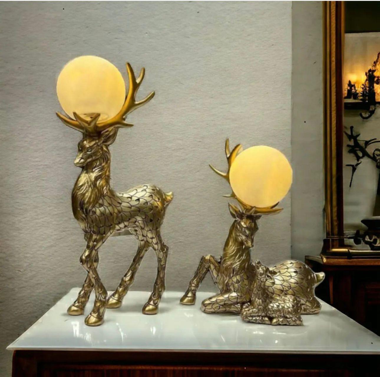 ATLANTIC FOREST REINDEER FAMILY OF 3