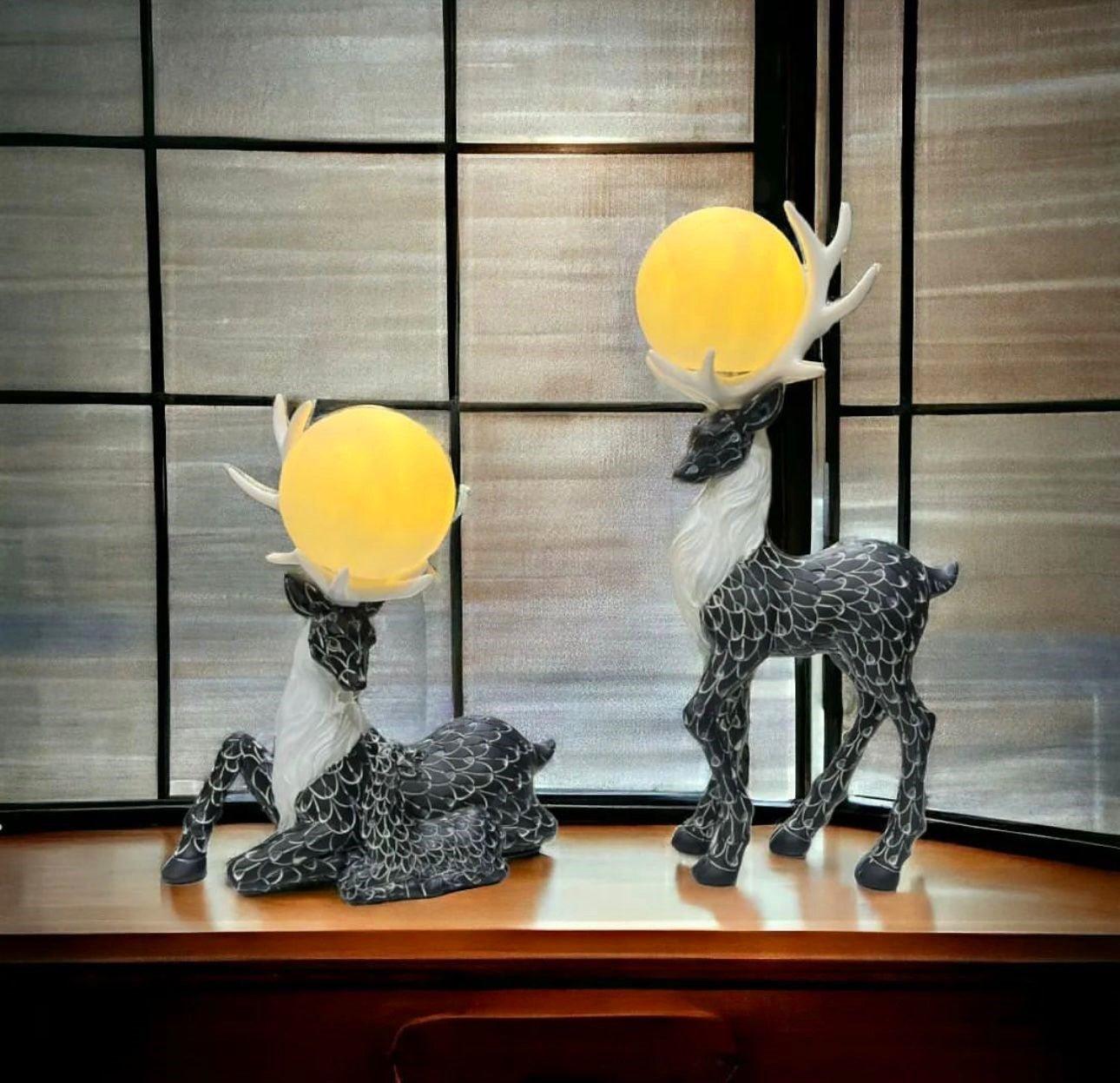 ATLANTIC FOREST REINDEER FAMILY OF 3