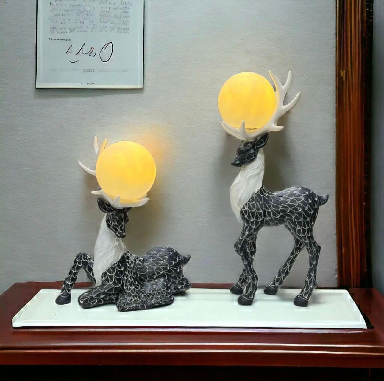 ATLANTIC FOREST REINDEER FAMILY OF 3