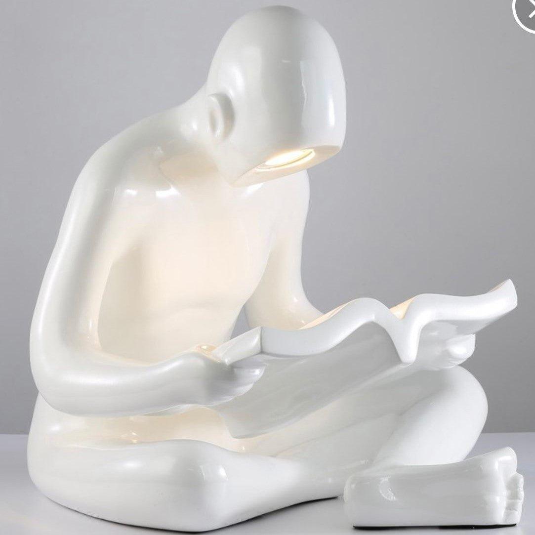 Book Reading Humanoid Lamp