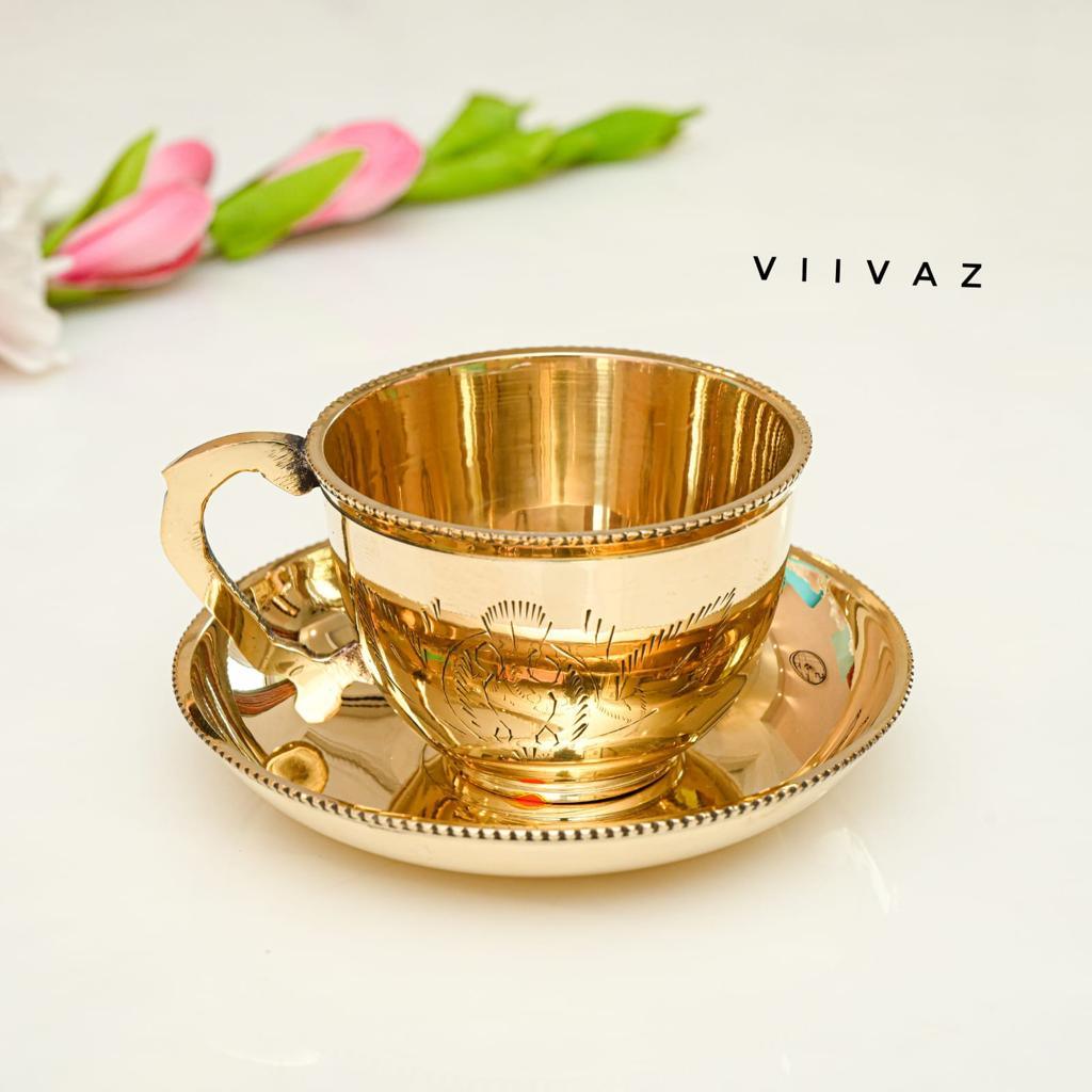 Brass Cup Saucer