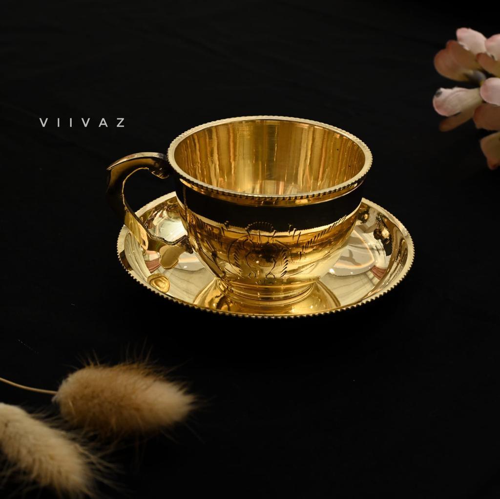 Brass Cup Saucer