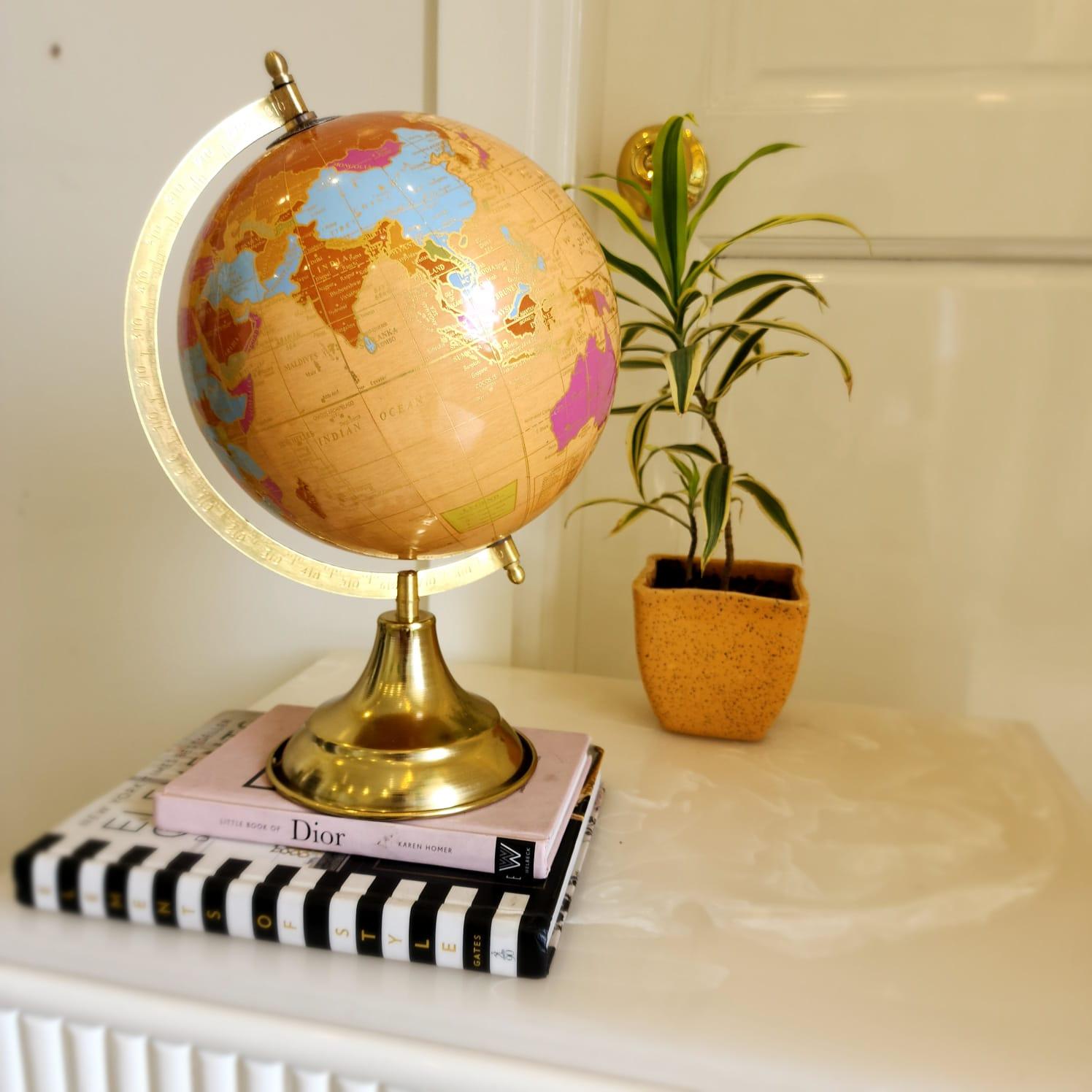 Brazil Laminated Golden Globe