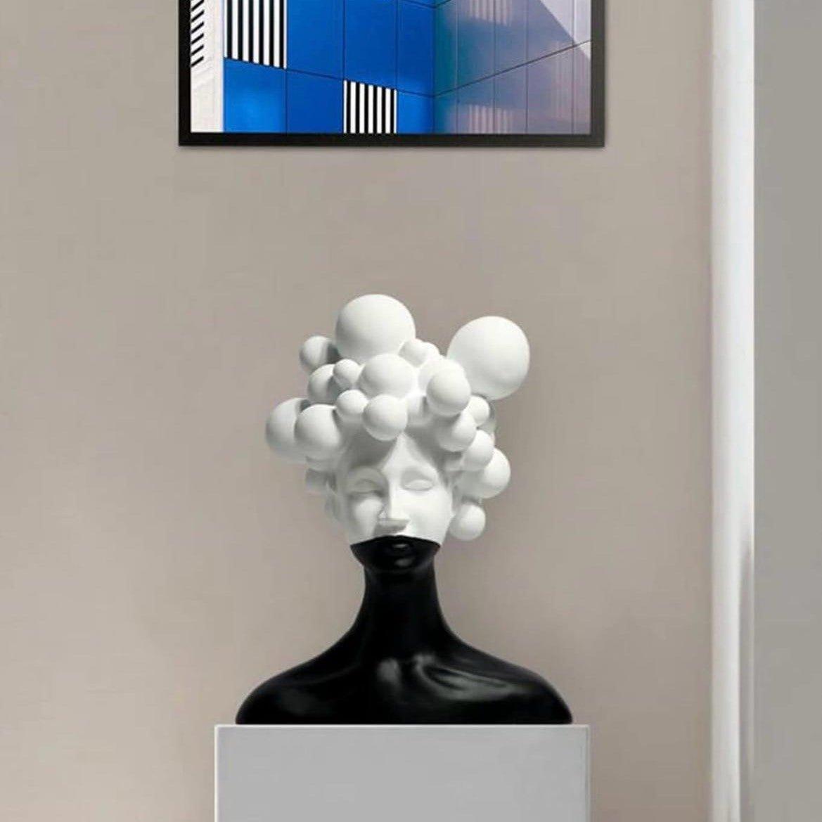 BUBBLE HEAD VICTORIAN LADY DECOR