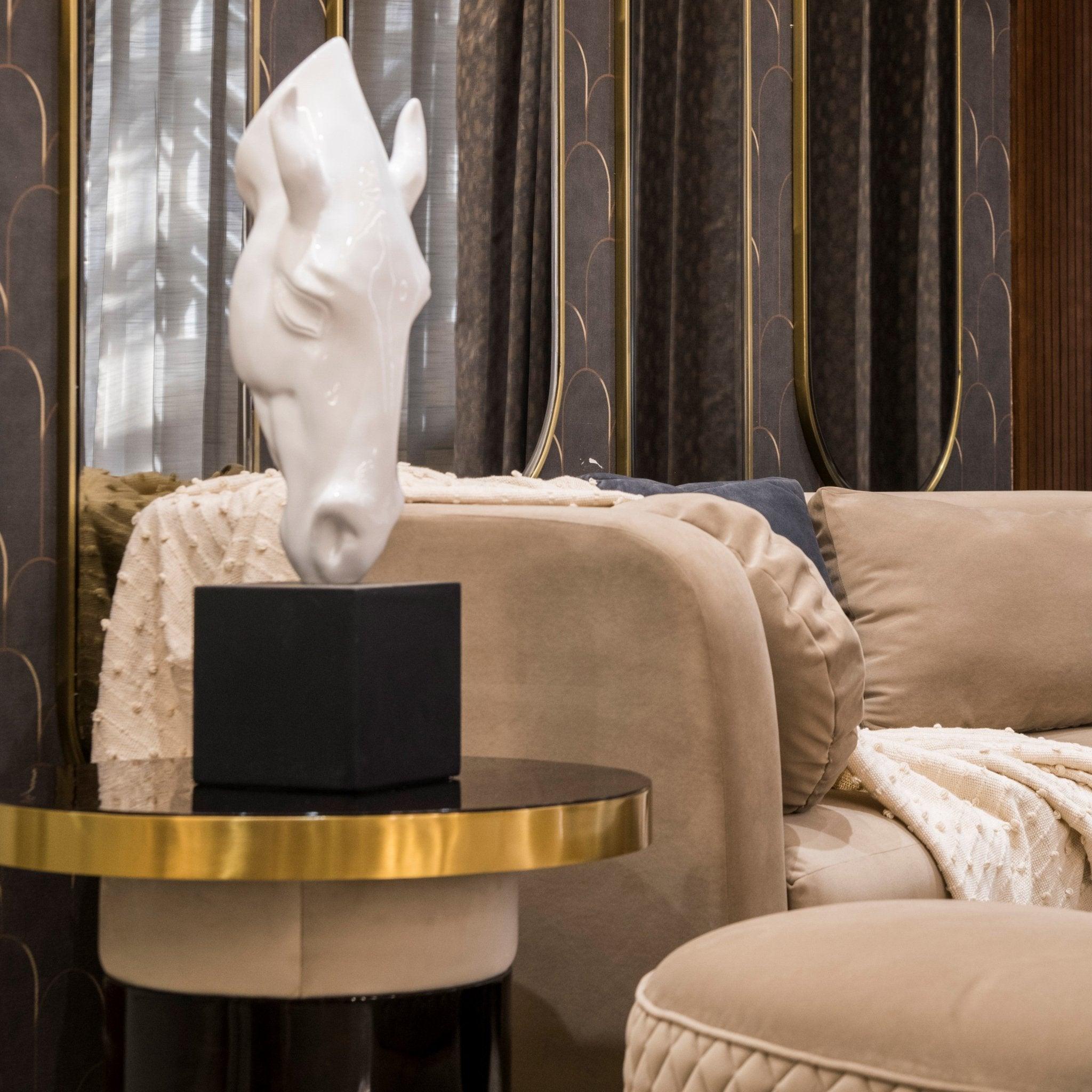 CAESAR HORSE SCULPTURE