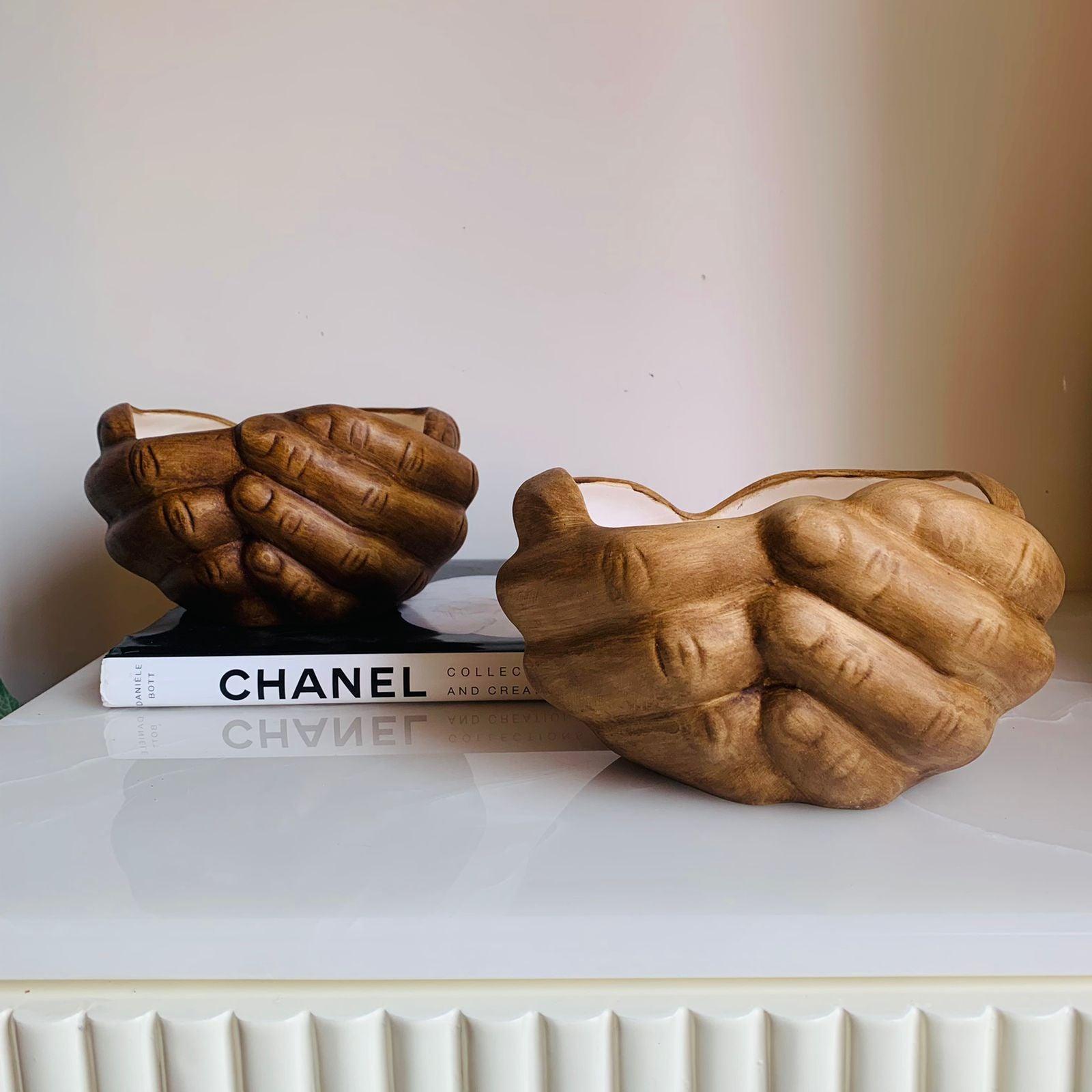 Ceramic Hand Vases