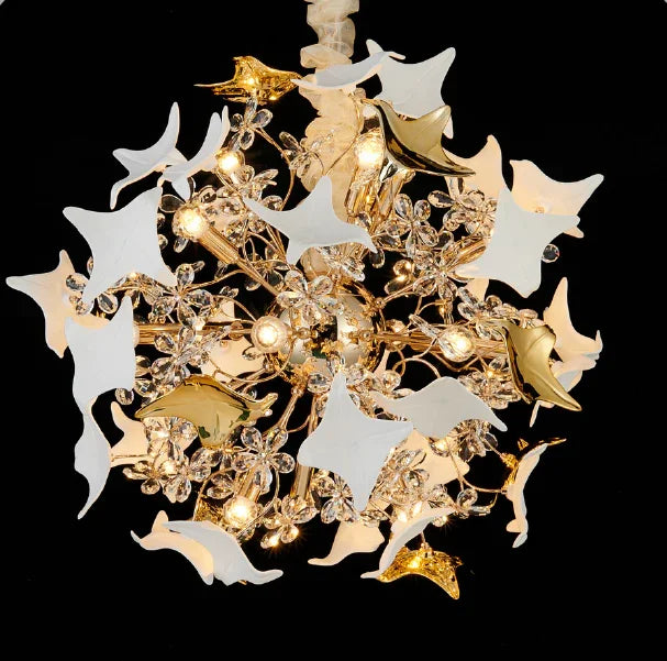 Modern Luxury Petal Chandelier