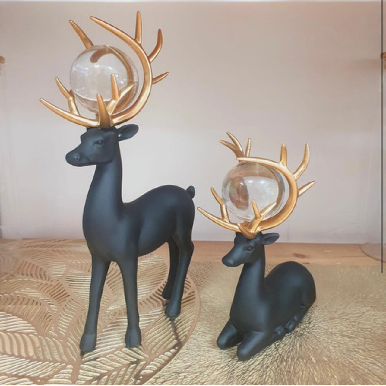 Crystal Reindeer Set of 2