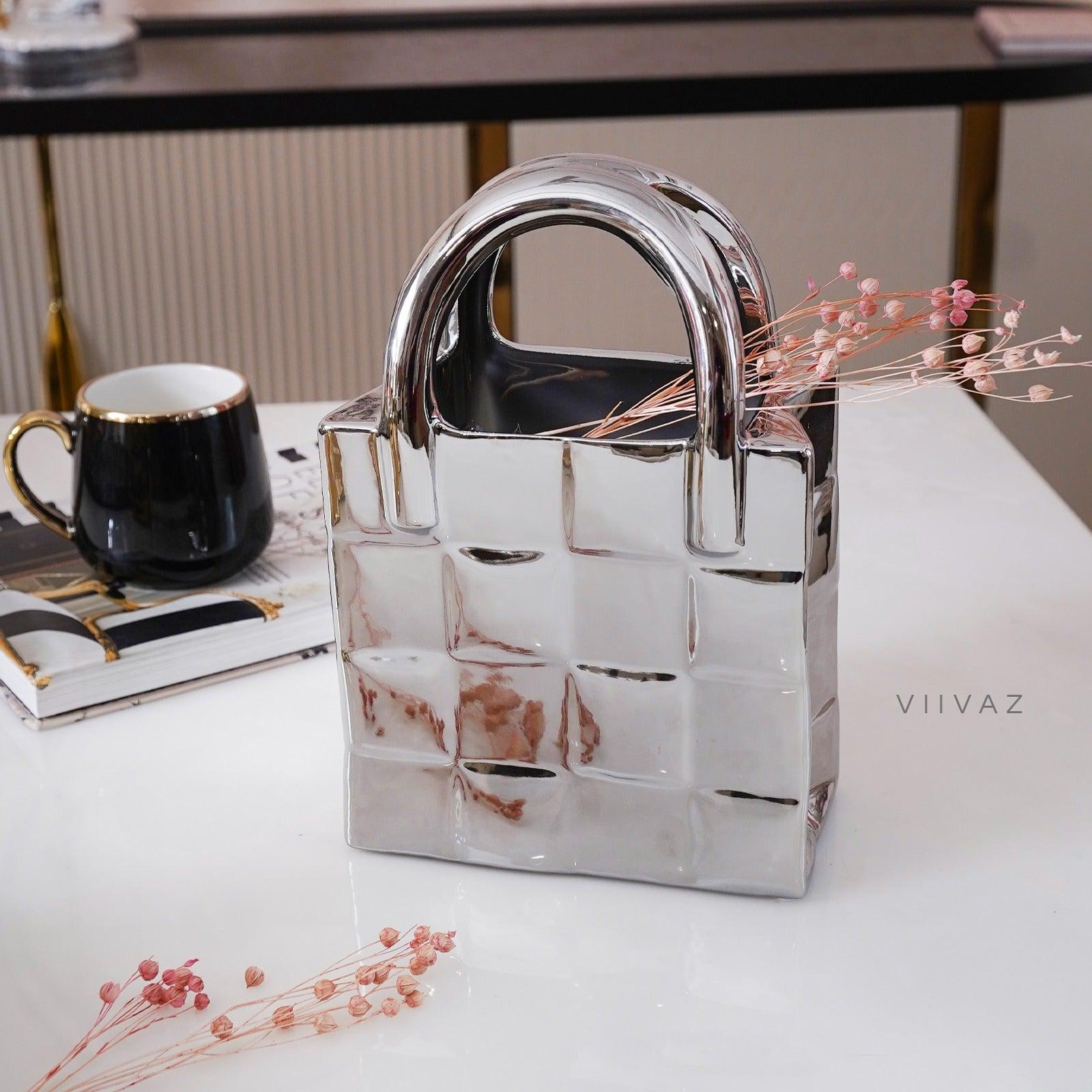 Decorative Bag Vase