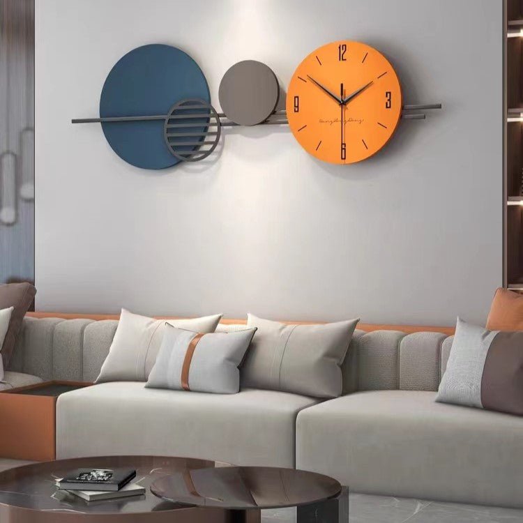 DECORATIVE WALL CLOCK - THE BEACH SUNSET