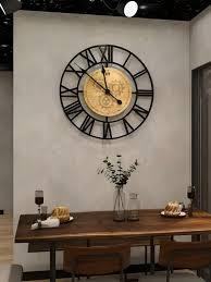 Metal Wall Clock Style 4