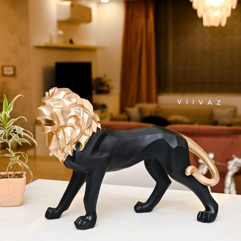 Eccentric & Elegant Lion Sculpture