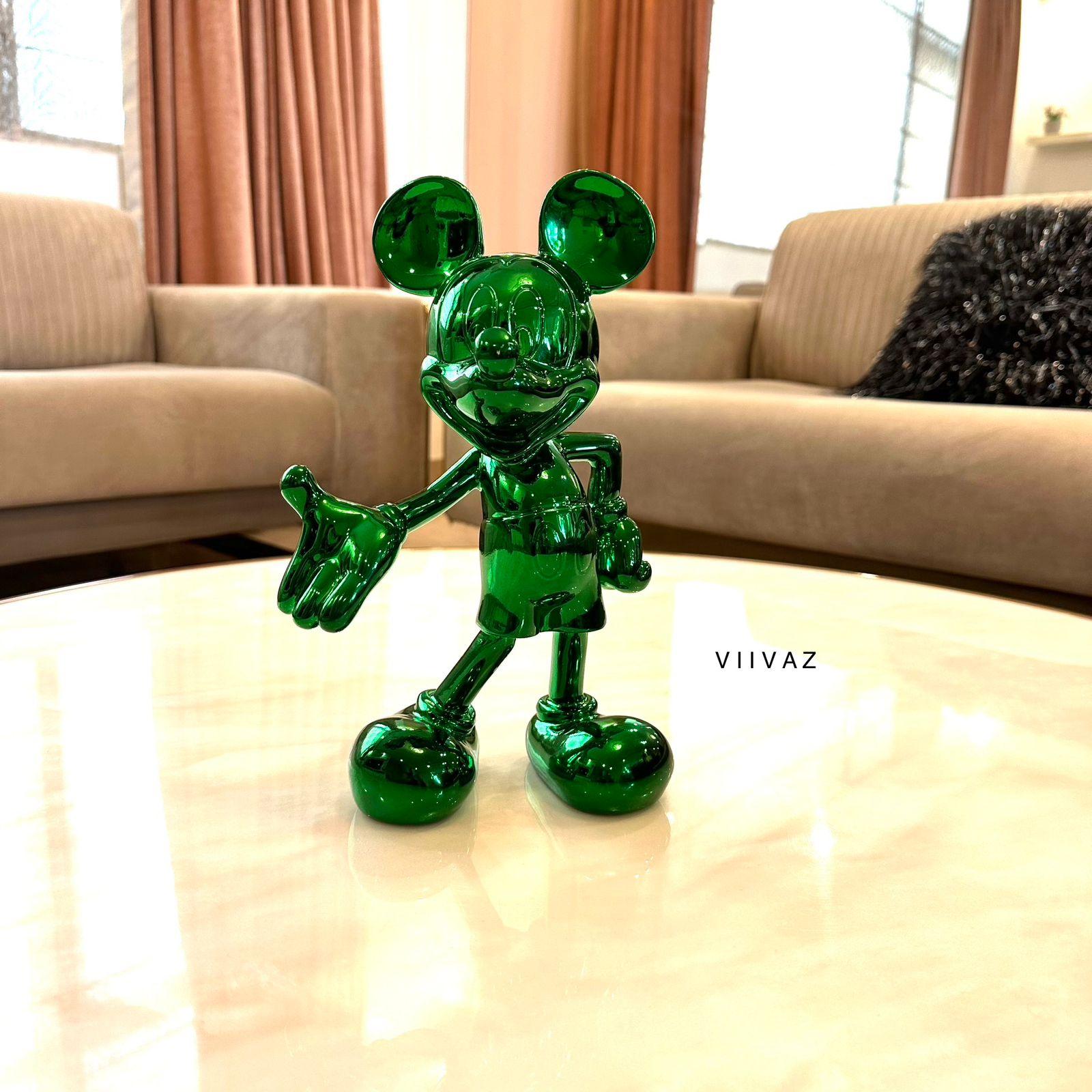 Electroplated Mickey Mouse