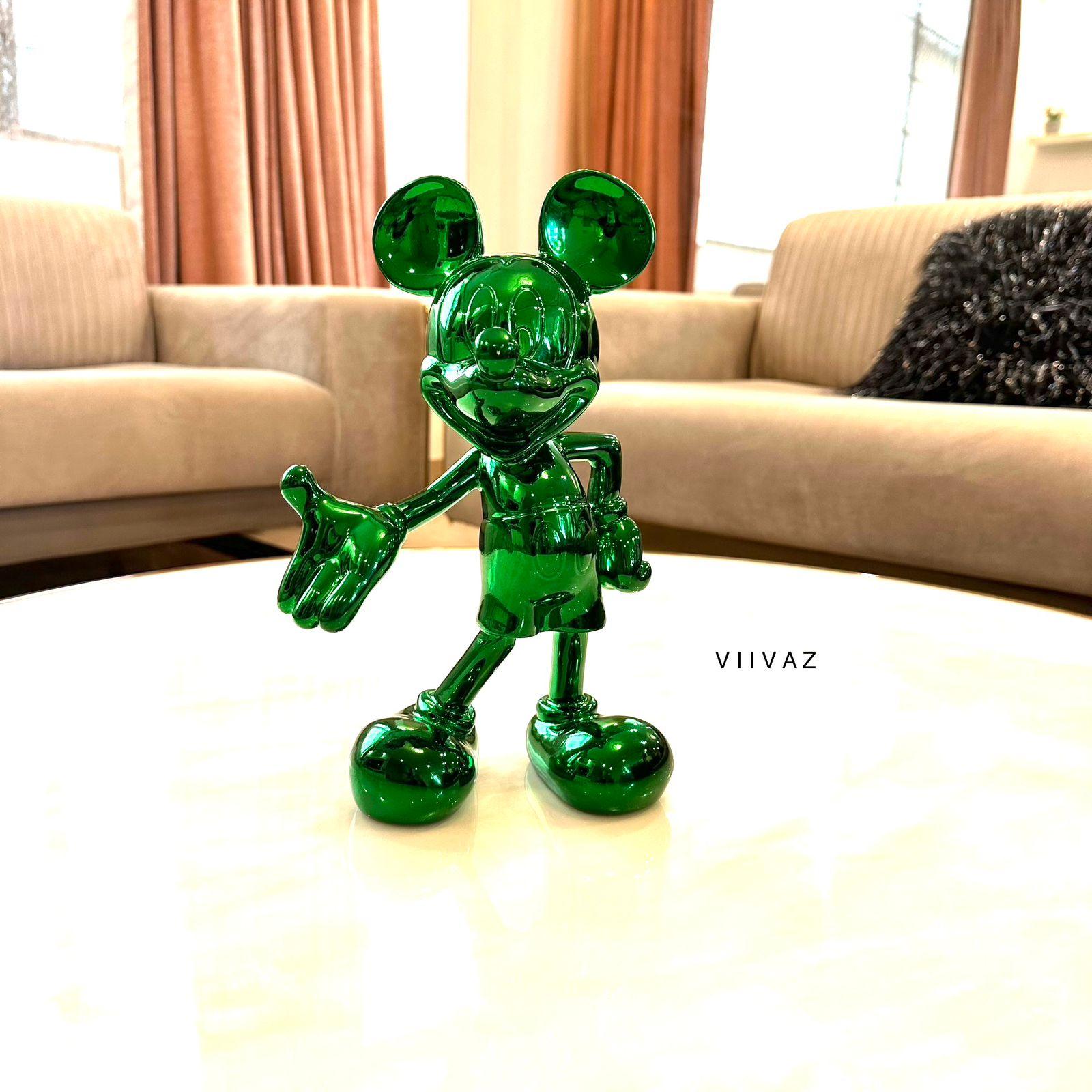 Electroplated Mickey Mouse