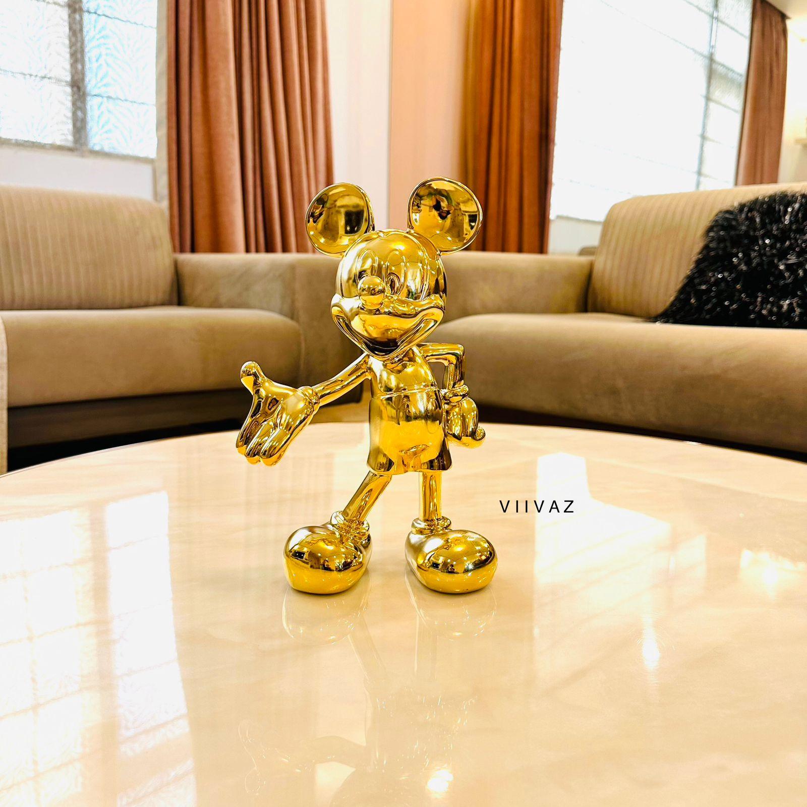 Electroplated Mickey Mouse