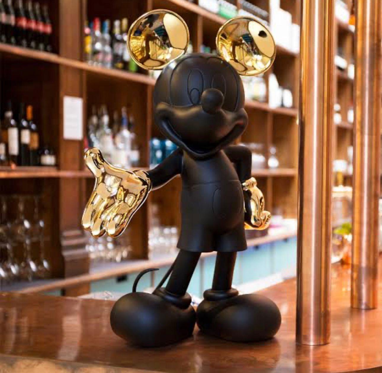 ELECTROPLATED MICKEY MOUSE BLACK