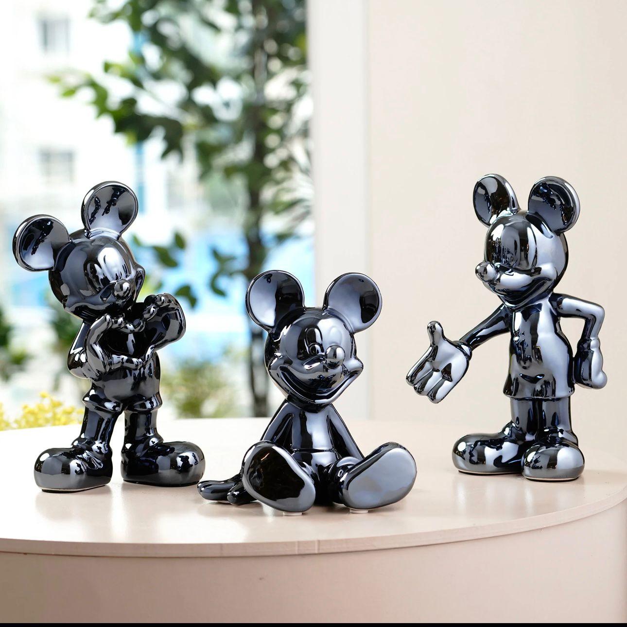 ELECTROPLATED MICKEY MOUSE - HELLO