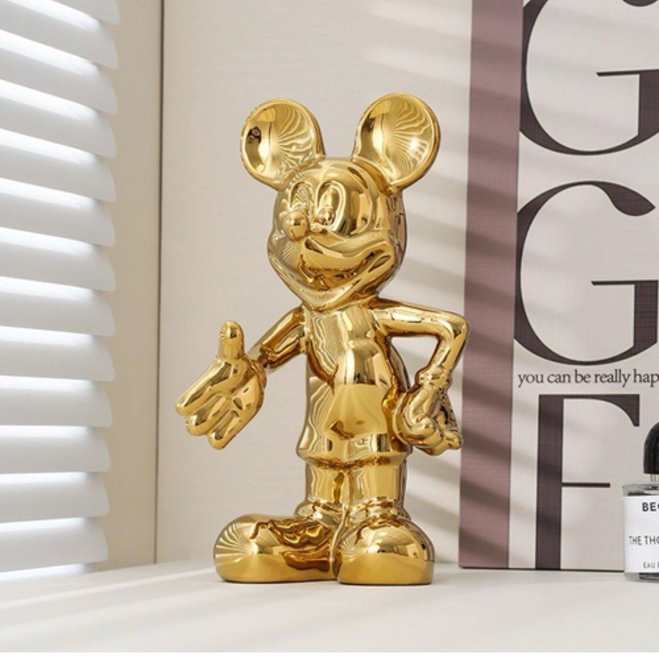 ELECTROPLATED MICKEY MOUSE - HELLO
