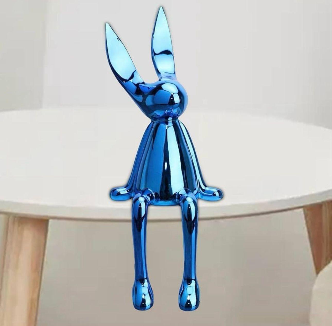 Electroplated Persian Bunny Relaxing